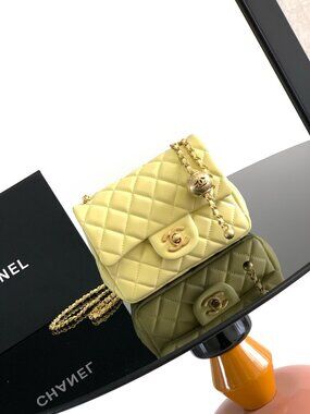 Chanel Yellow Shoulder Bag ✨